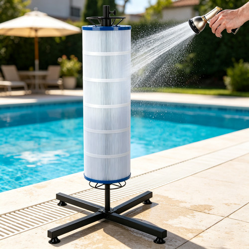 New vertical pool filter - new,